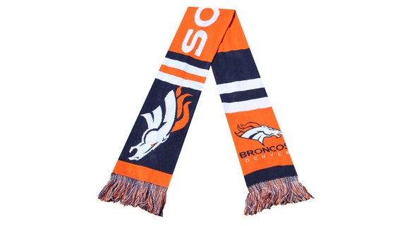 Denver Broncos Scarf Unisex One Size - Etsy