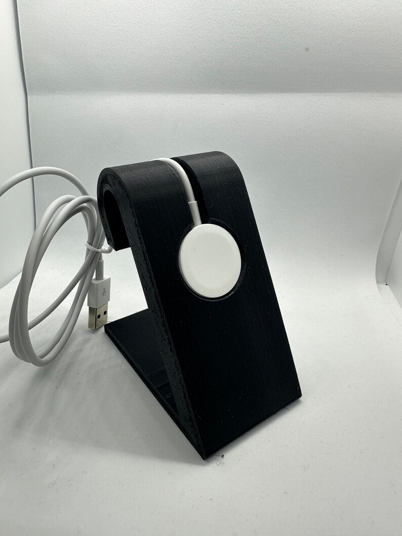 Apple Watch Charging Stand W/charger - 3D Printed - Etsy