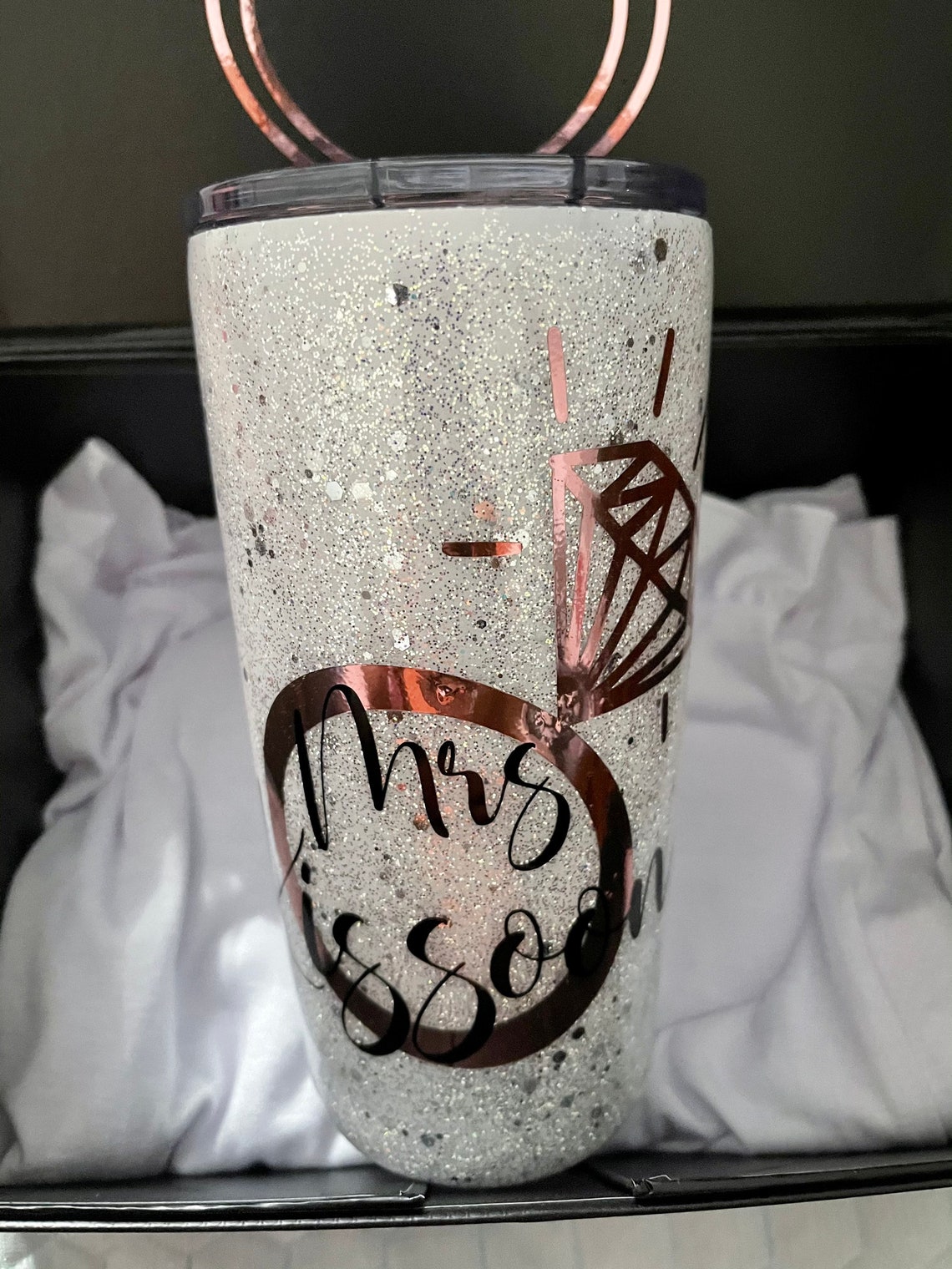 20oz Bride to Be Tumbler Gift Box Set Etsy
