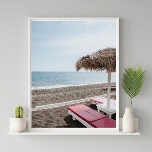 Greek Island Print, Tropical Island Print, Santorini Print, Mediterranean Print, Travel Photography, Art Prints, Vertical Prints