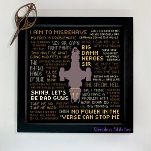 PDF Cross Stitch Pattern - Language of the Verse
