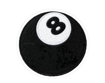 Magic 8 Ball Sticker | Kiss-cut Vinyl 8 Ball Aufkleber