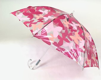 Butterfly Transparent PVC Umbrella
