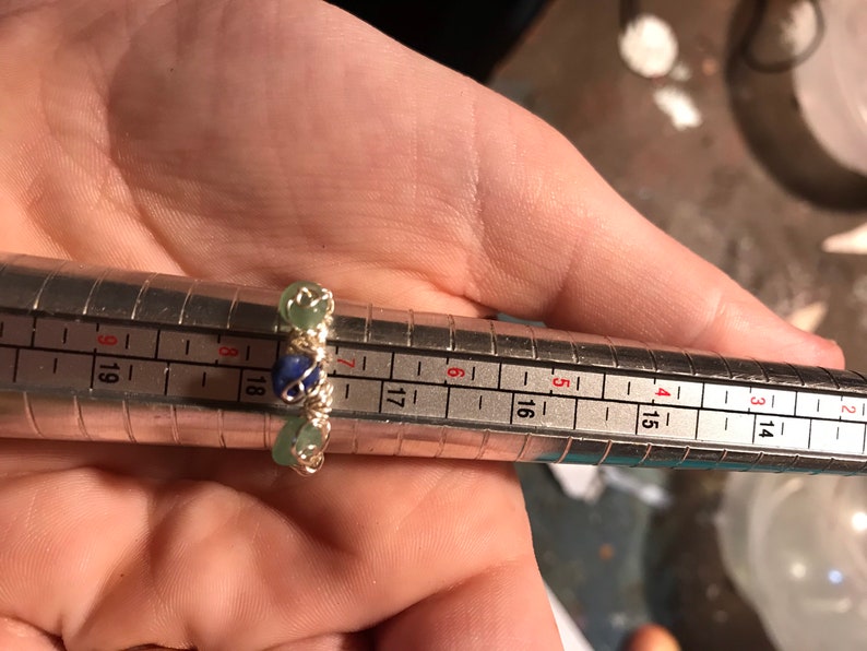 Heart and Throat Chakra ring
