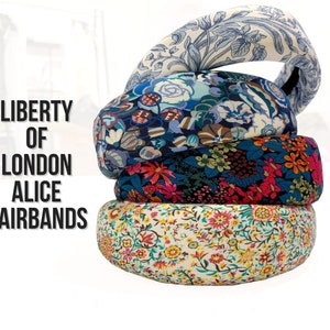 Women&#39;s Headband | Liberty Of London Alice Headbands  | Alice Headband | Fabric Headbands | Hair Bands | Handmade