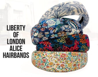 Women's Headband | Liberty Of London Alice Headbands  | Alice Headband | Fabric Headbands | Hair Bands | Handmade