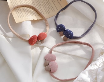Mushroom Baby Headband | Baby Headband | Slim Headband | Baby Accessories | Cute Baby Headband