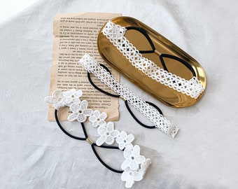 Lace Elastic Headband | Baby Headband | Lace Headband | Newborn Headband | Baby Accessory