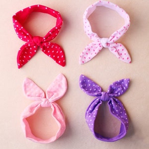 Bunny Ear Baby Headband | Baby Headband | Top-Knot Headband | Bow Headband | Headband