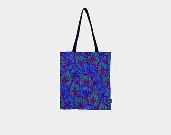 Tygkassar | Ekoväskor | Kaffe Fasset Begonia tygväska | Vändbar | Axelväskor | Shoppingkassar