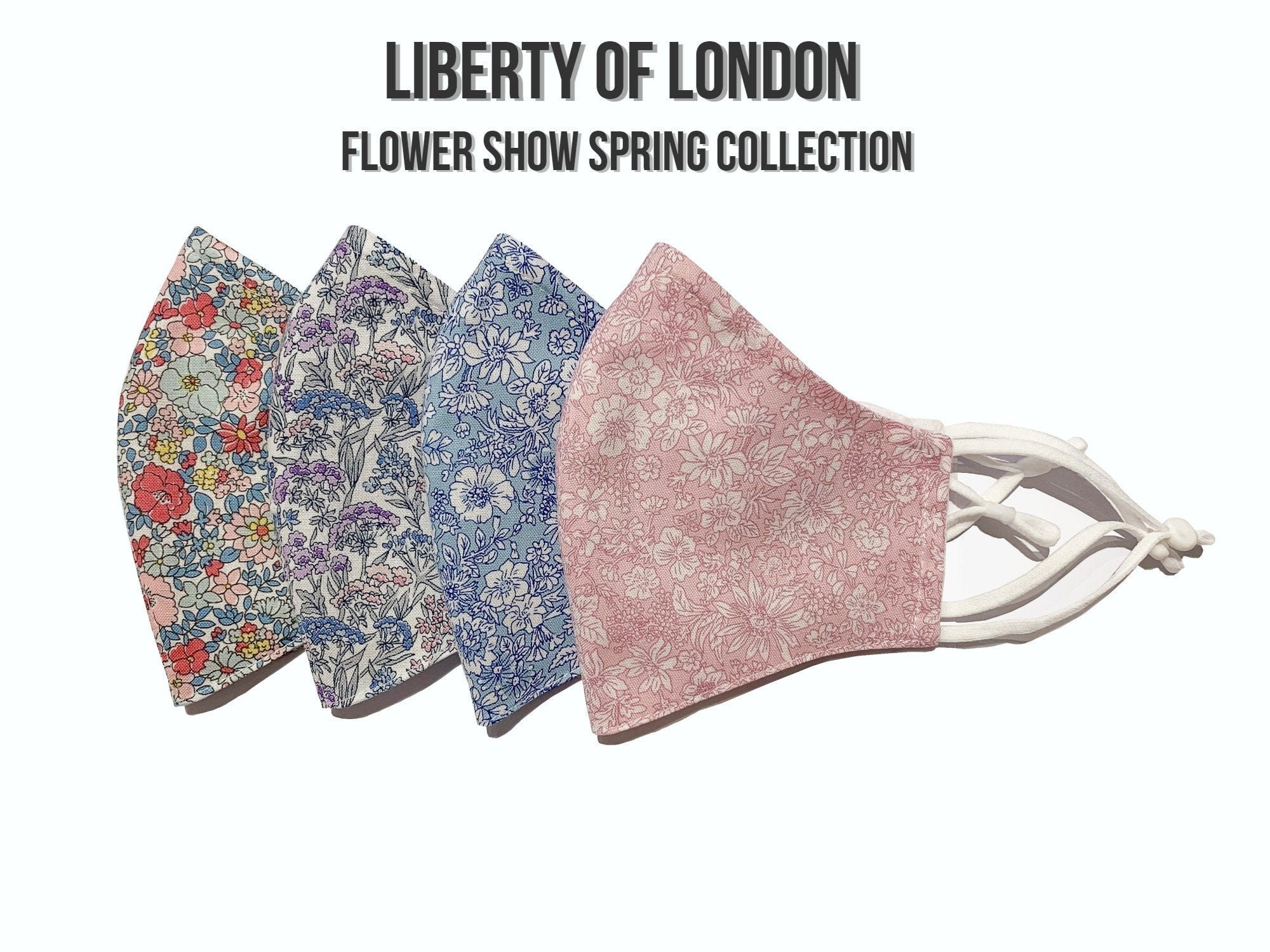 Liberty of London Face Mask | Liberty Fabric Mask | Adjustable Elasti…