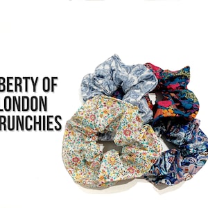 Liberty Of London Scrunchies | Womens Scrunchie | Floral Hair Scrunchies | Handmade