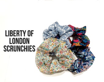 Liberty Of London Scrunchies | Womens Scrunchie | Floral Hair Scrunchies | Handmade