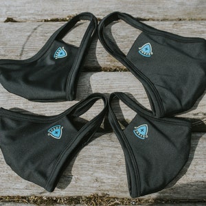 Reusable Adult Sport Face Mask, Dri Fit Fabric With Filter Pocket & Nose Wire, Free Shipping UK, Made In Britain