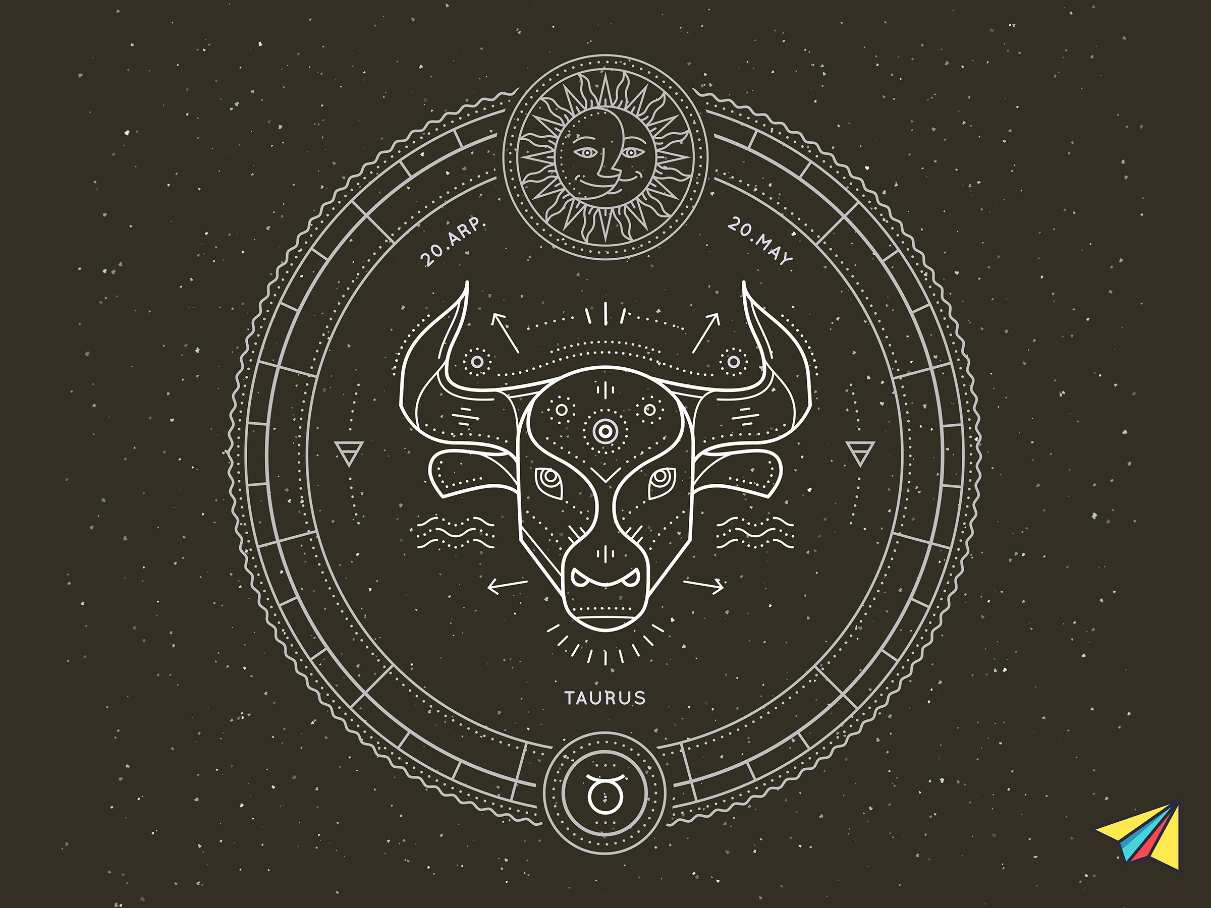 Taurus Zodiac svg Zodiac Sign svg Zodiac Clipart Horoscope | Etsy