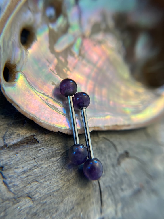 Amethyst tongue best sale ring