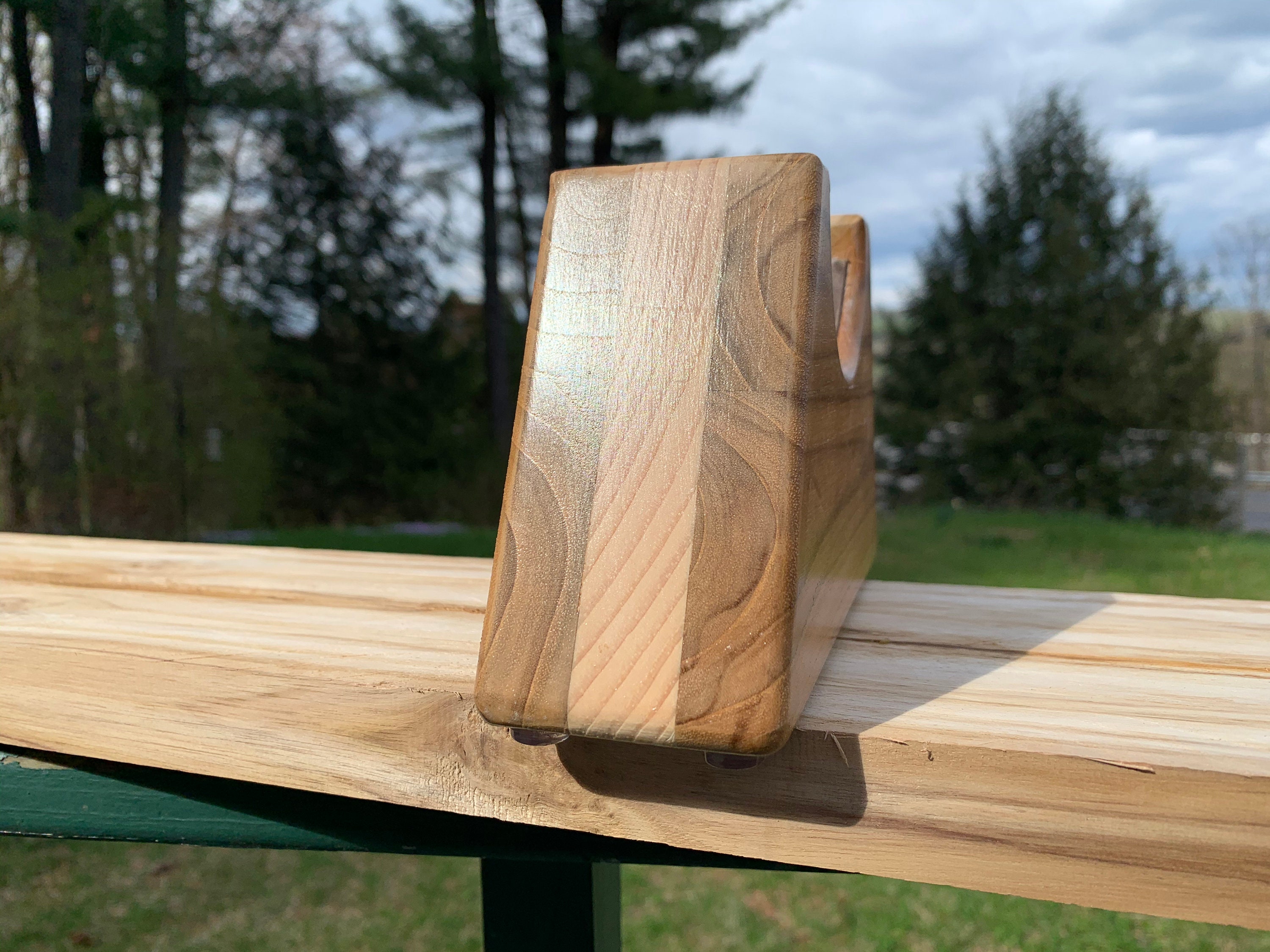 Handmade Wood and Leather Electric Guitar Neck Rest Etsy UK