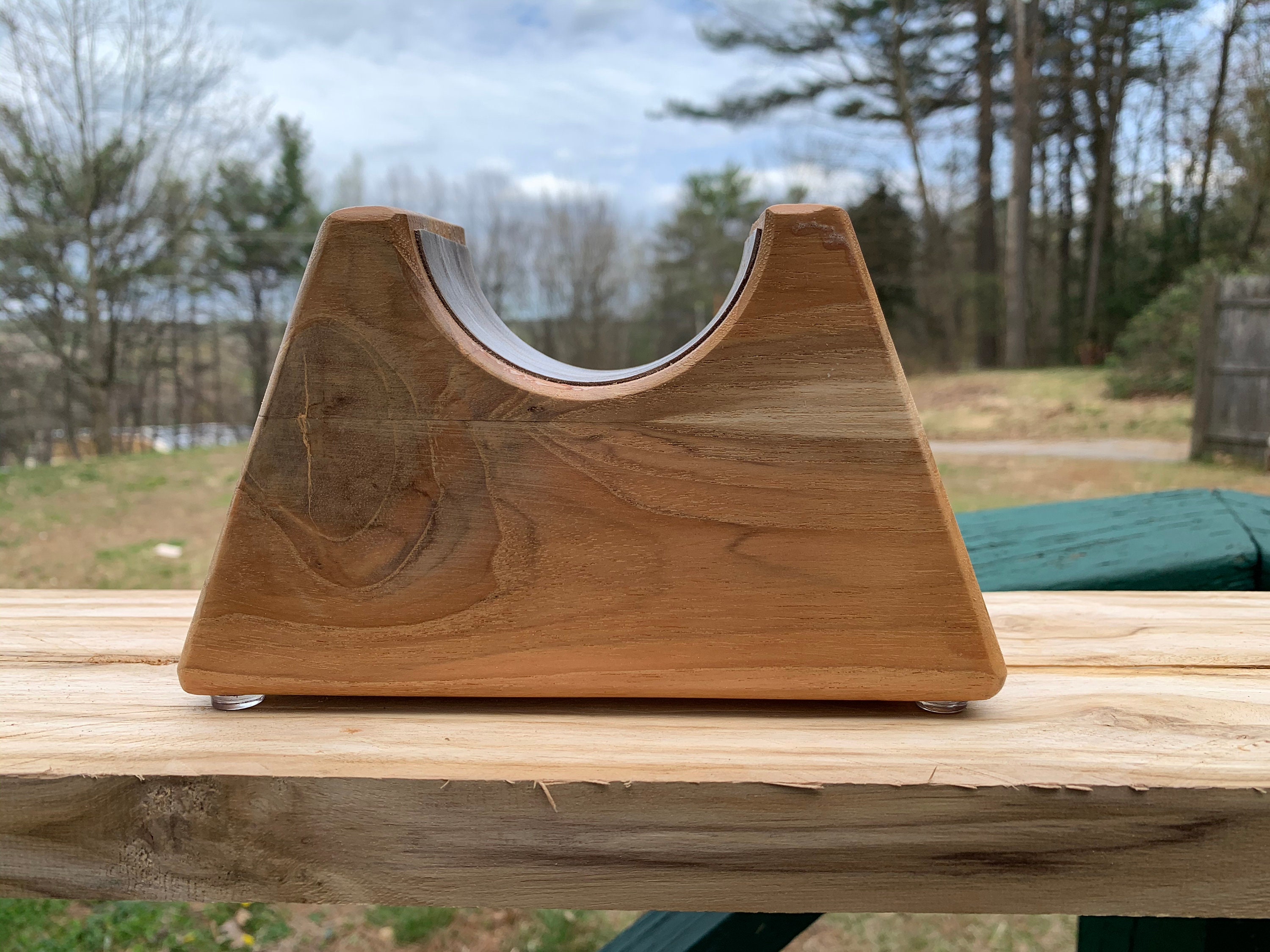 Handmade Wood and Leather Electric Guitar Neck Rest Etsy