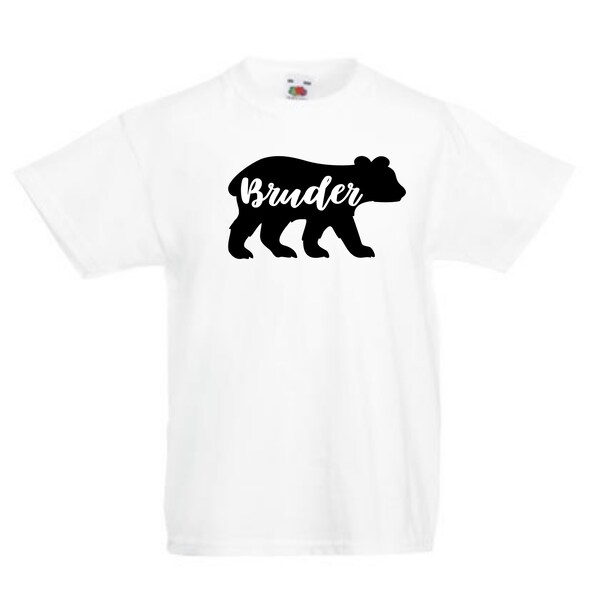 Kinder T-Shirt "Bruder-Bär"