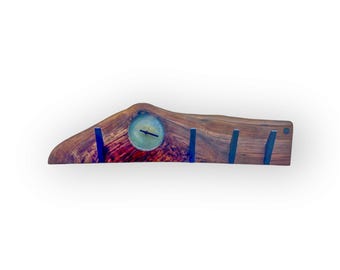 Tide Clock, 4 Coat Hooks (3&#39; long x 9.5&quot; height x 1.5&quot; thick)