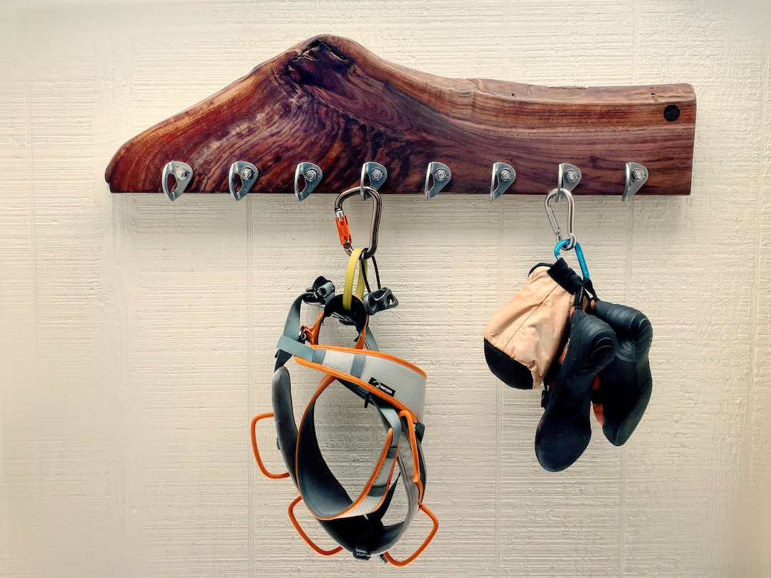Rock Climbing Gear Display Bouldering Gear Rack Authentic - Etsy New ...