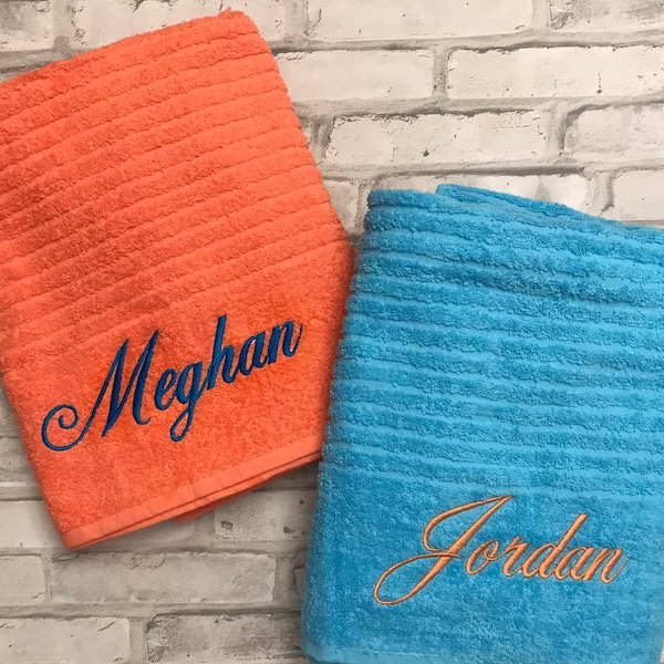 Personalized Towels, Bath Towels, Bath sheets, Customized towel, Pet towel,