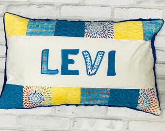 Personalized Pillow, Minky Pillow, Kids Name Pillow, Daycare Pillow, SleepOver Pillow, Huggy pillow; Comfy pillow, Travel Pillow Dorm Pillow