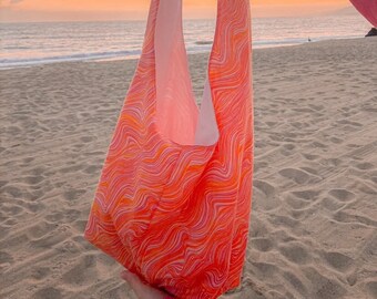 El bolso tote naranja dorado Dream