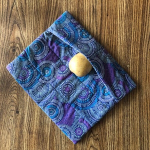Microwave Potato Bag/2 Sizes Available/Fabric Microwave Potato or Veggie Bag/Microwave Baked Potato Bag