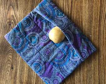 Microwave Potato Bag/2 Sizes Available/Fabric Microwave Potato or Veggie Bag/Microwave Baked Potato Bag