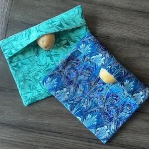 Microwave Potato Bag/2 Sizes Available/Fabric Microwave Potato or Veggie Bag/Microwave Baked Potato Bag