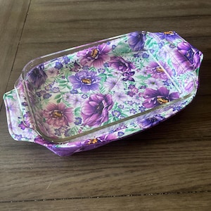 Funda para cacerola de 9 x 13 pulgadas / Funda para cacerola para servir / Reversible y lavable