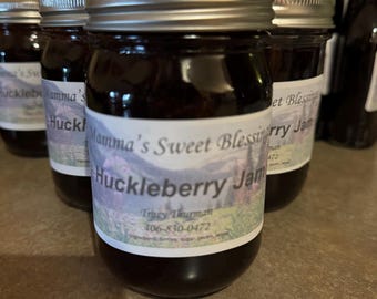 Montana Huckleberry Jam