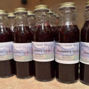 Montana Huckleberry Syrup