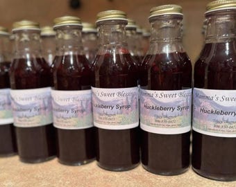 Montana Huckleberry Syrup