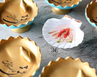 3D goldfish resin, Haft sin set, Persian New Year,Happy nowruz, haft seen fish ,Sofreh Haftseen,Persian Handmade made in uk