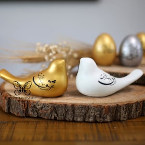 Persian calligraphy Bird, Persian New Year, Gold bird, haft seen bird, Bird statue,Sofreh aghd,Haftseen,Persian Handmade in Uk, عقد نوروز