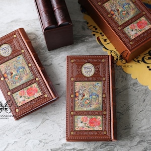 Shahnameh: Perska Księga Królów w dziewięciu tomach, Abolqasem Ferdowsi - język perski شاهنامه فردوسی
