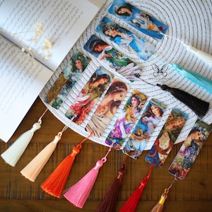 Miniature bookmark, Persian bookmark , Nowruz gift, Art design, نشانک کتاب