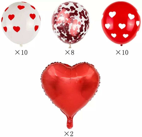 Bouquet Ballon Mariage Love (x8)