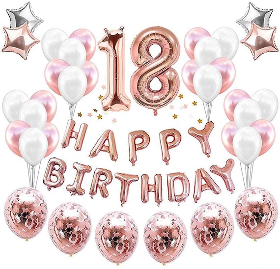 Decorazioni Per Il 18° Compleanno - Set Base Per Festa (Articolo Specifico) - 3
