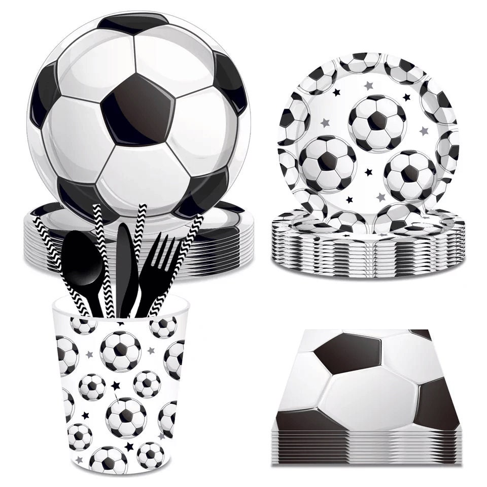 Ballons De Foot D'anniversaire Décoration, Décoration D'anniversaire Garçon 5 Ans, Set De