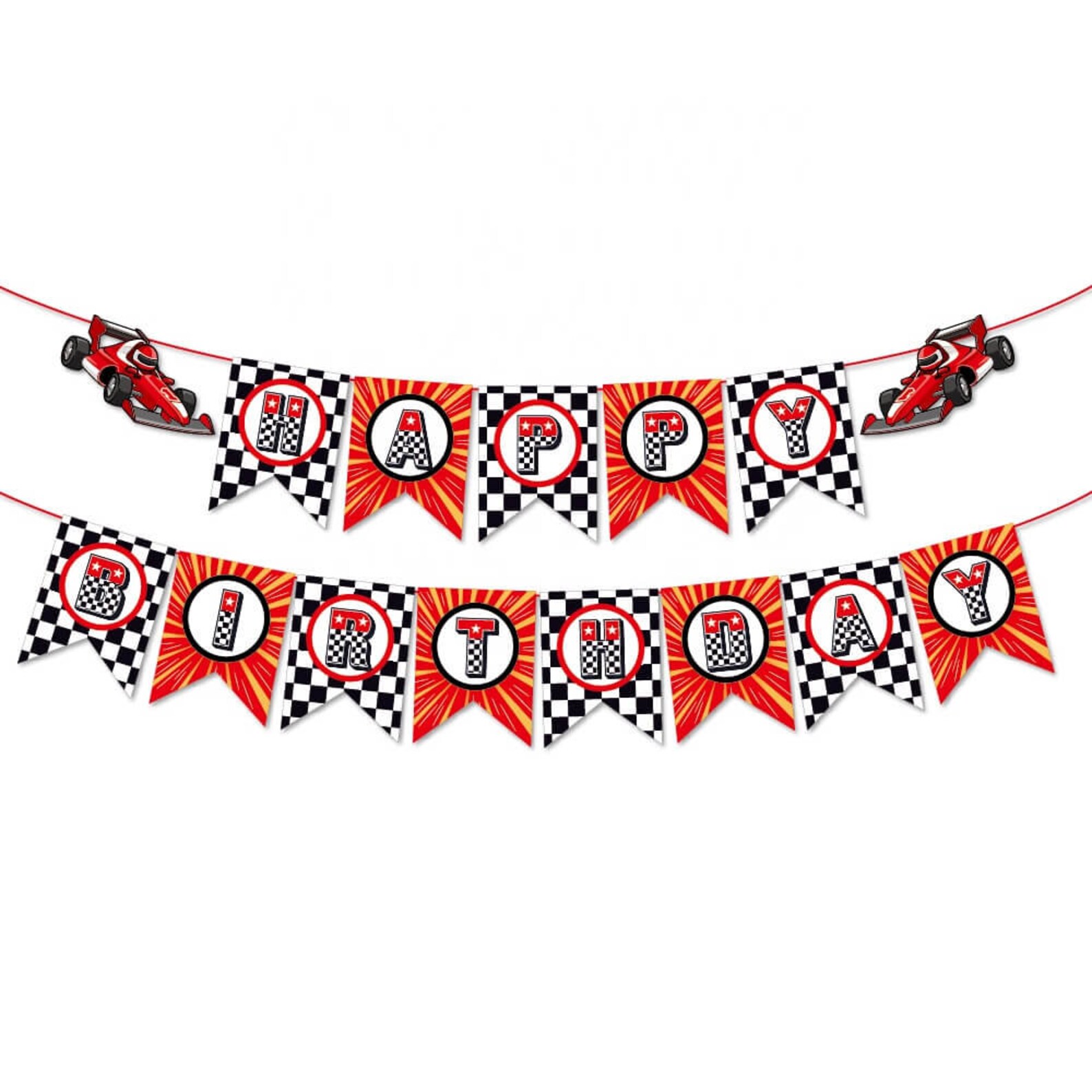 Car Birthday Banner Racing Car Birthday Banner Sports Car Etsy UK