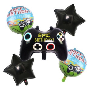 Gamer Birthday Decorations - Gamer Balloon - Game Controller Balloon - Gamer Party - Gaming Balloons