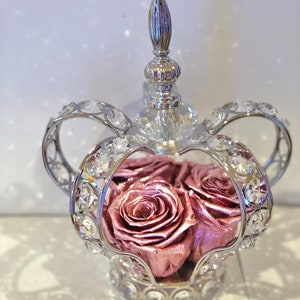 Gift for Wedding, Birthday, Crown With Real Preserved Roses - Etsy