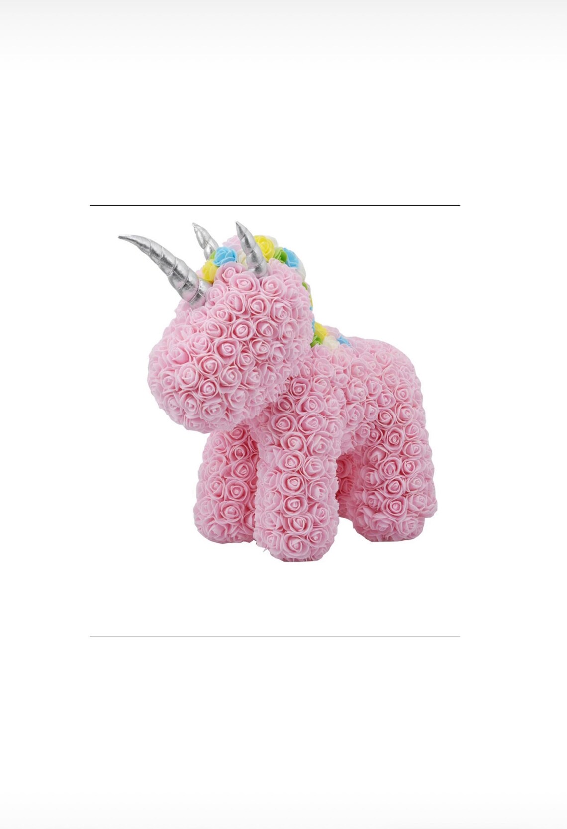 Unicorn foam Roses Etsy