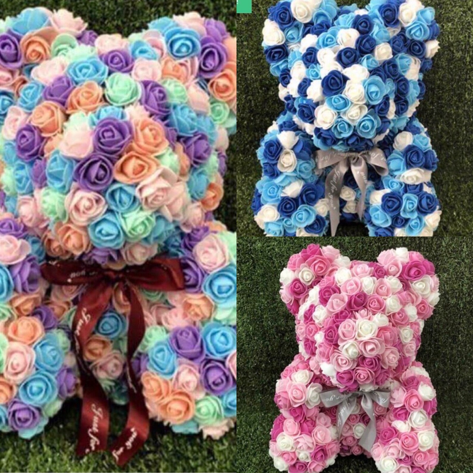 personalised valentines bear