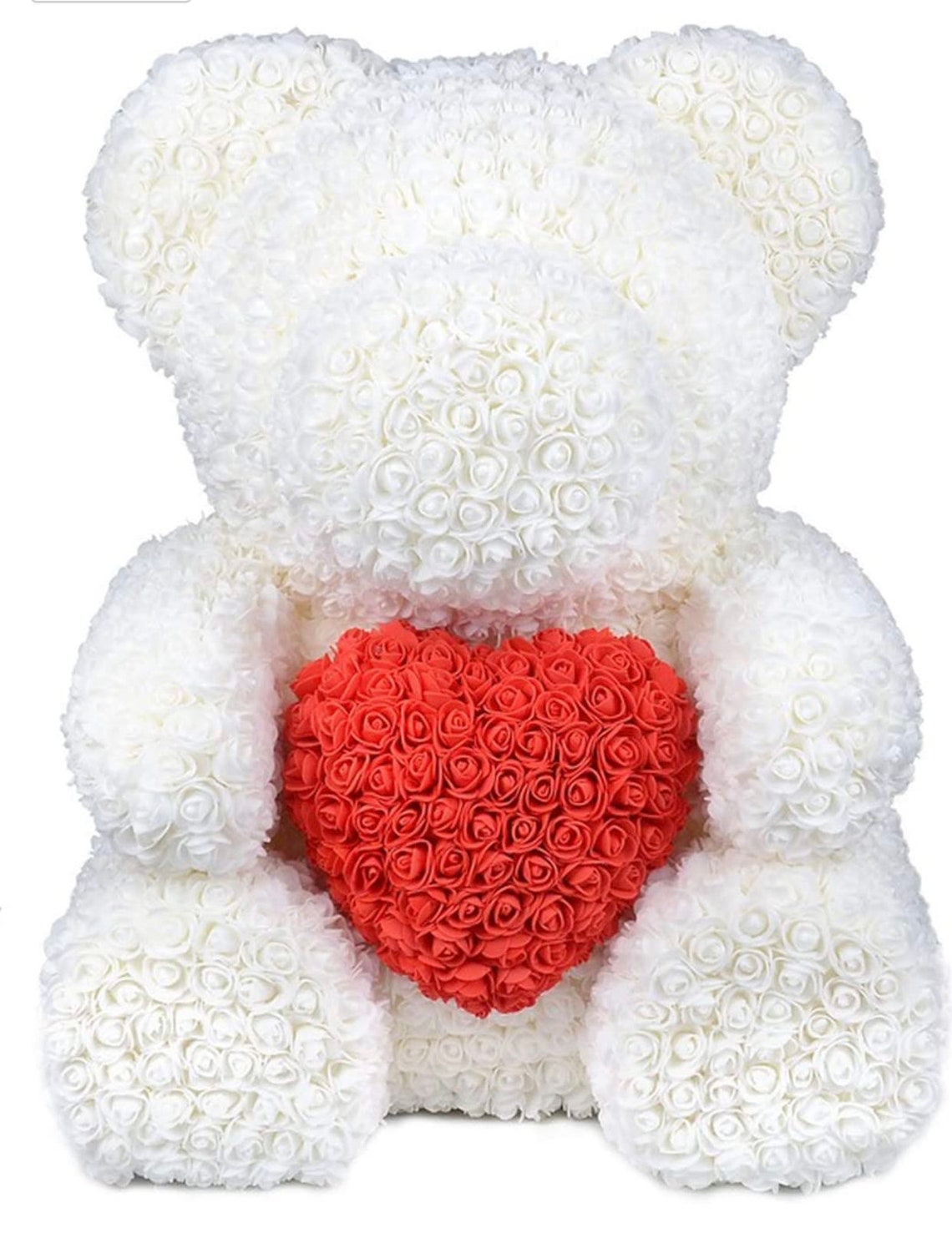 GIANT Rose teddy Bear 28 inch with Gift BOX | Etsy
