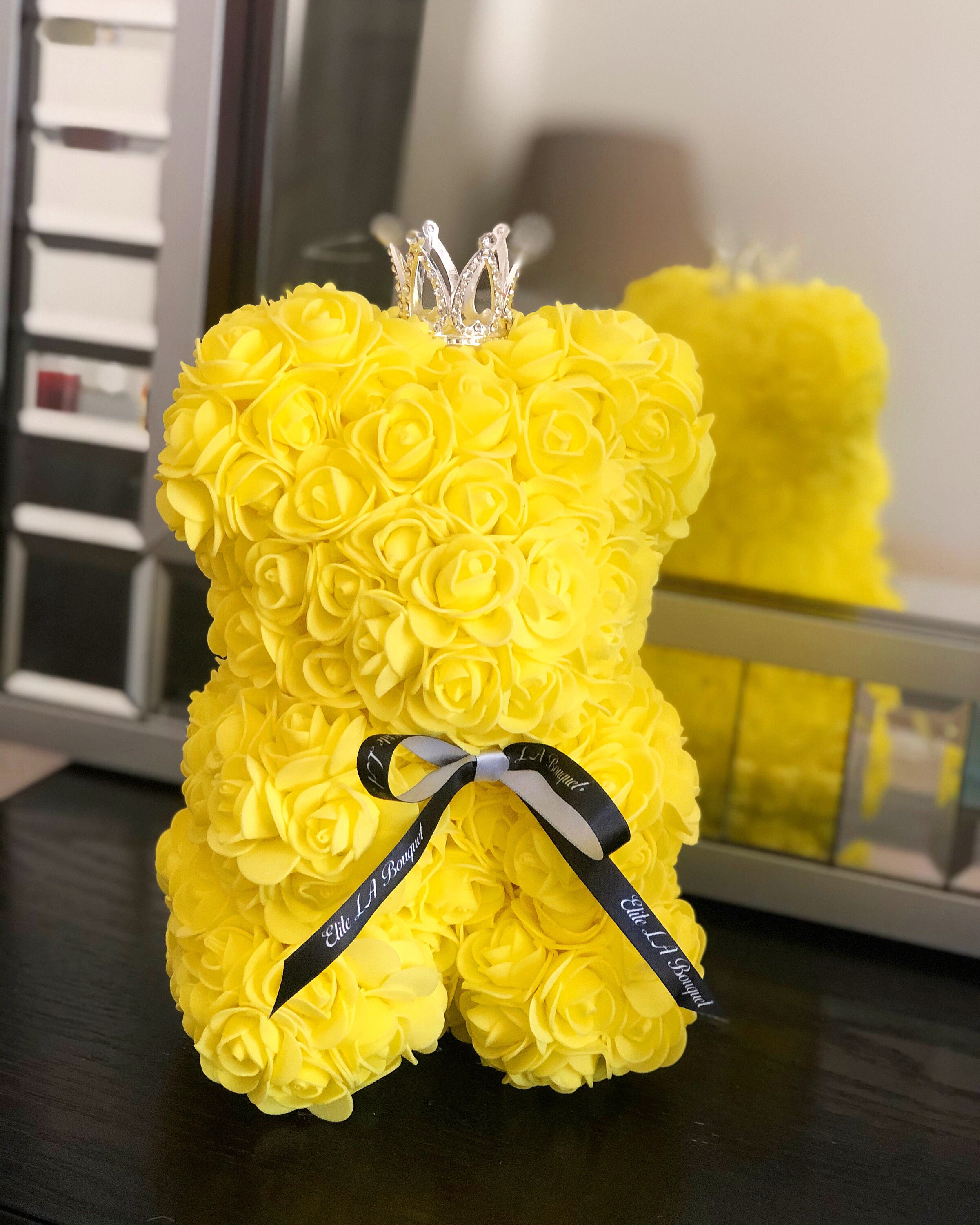 Rose Bear with BOX Etsy