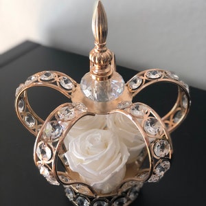 Gift for Wedding, Birthday, Crown With Real Preserved Roses - Etsy